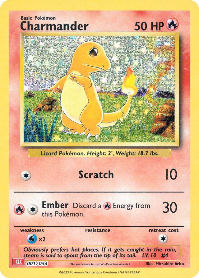 TCG Classic: Charizard Deck Charmander Pokémon card